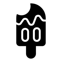 ice cream stick Solid icon