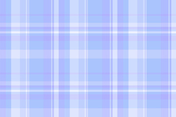 Club textile vector pattern, figure check texture fabric. Rough seamless tartan plaid background in light and blue colors.