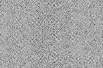 Fototapeta premium Black and white halftone noise texture with dense grainy stipple dots pattern. Grunge overlay background, vintage grain effect or distressed canvas styling for design, comic, retro or print layouts.