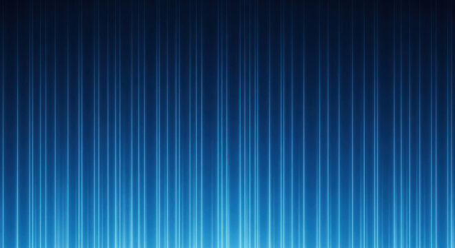 Abstract glowing blue vertical lines background suitable for digital and technical designs