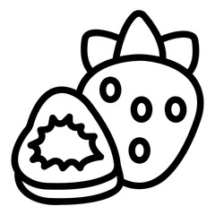 strawberry Line Icon