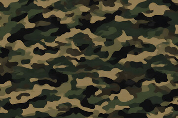 Fototapeta premium camouflage, army style, khaki color, protective print. stylish design for uniform