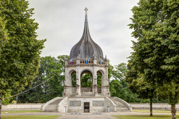 Sanctuaire de Sainte-Anne-d'Auray à Sainte-Anne d'Auray dans le département du Finistère -...