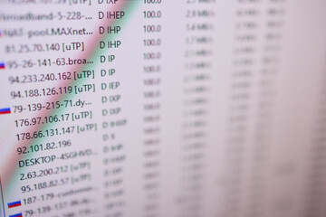 The results of the Internet Speed Test are displayed for your convenience and analysis purposes