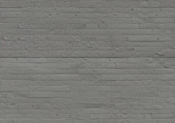 Seamless Gray Concrete Texture: Horizontal Plank Pattern, Industrial Design Background
