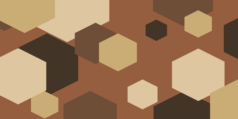 Abstract simple aestetic wood-toned bexkground texture with geometric shapes