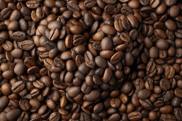 Obraz premium coffee beans background/Coffee Day 