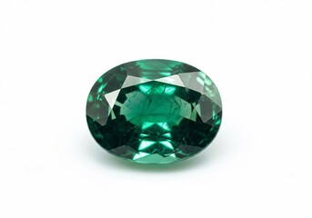 Gem on white background isolated