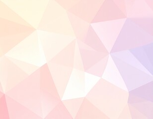 Obraz premium パステルローポリクリスタルパターン