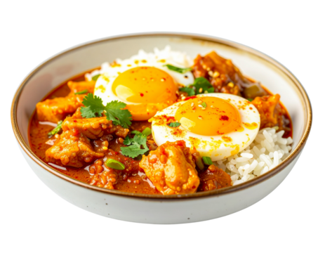 fried rice with chicken