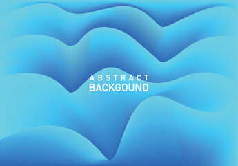  Abstract blue background with smooth flowing wave shapes and soft gradients, creating a modern fluid design ideal for digital art, presentations, web graphics, posters, and branding projects.