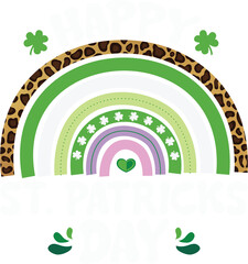 Happy St. Patricks Day Rainbow