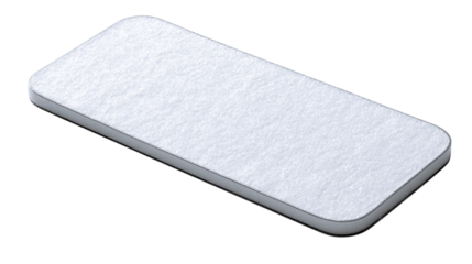 An isolated grip pad, white background --ar 16:9