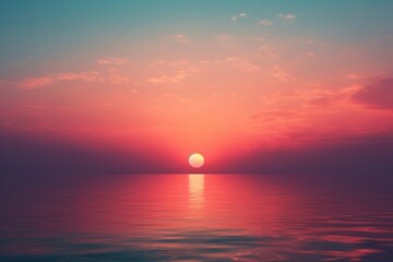 Sunset sunlight outdoors horizon.