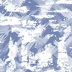 Sacral tribal ethnic motifs geometric vector background. Abstract gypsy geometric shapes sprites tribal motifs clothing fabric textile print traditional design with triangles