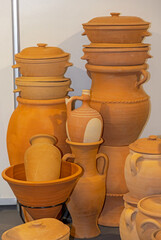 Clay Terracotta Earthenware Dutch Oven Roaster Jars Vase