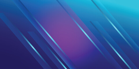 Obraz premium Radiant blue, abstract lines, dynamic gradient, geometric flow, modern light, seamless vector, creative diagonal, vibrant icon design