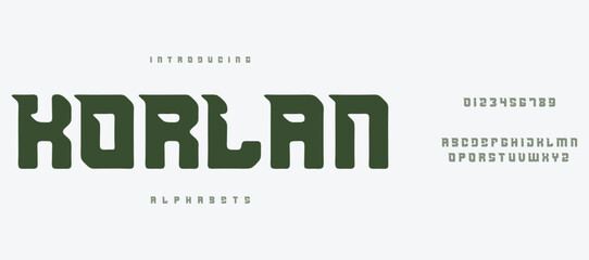 Fototapeta premium Korlan classic letters serif italic fonts decorative wedding vintage retro logos. vector illustration