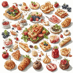 Delicious Food design very cool
