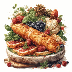 Delicious Food design very cool	
