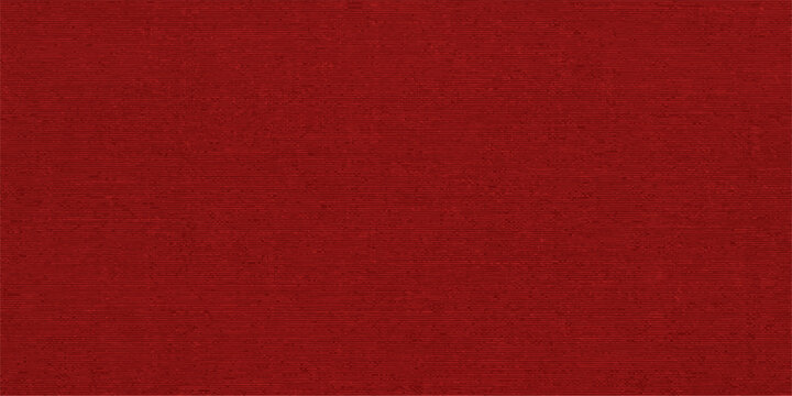 Rough, red fabric and leather textures with a vintage, grunge pattern for a blank textile background design