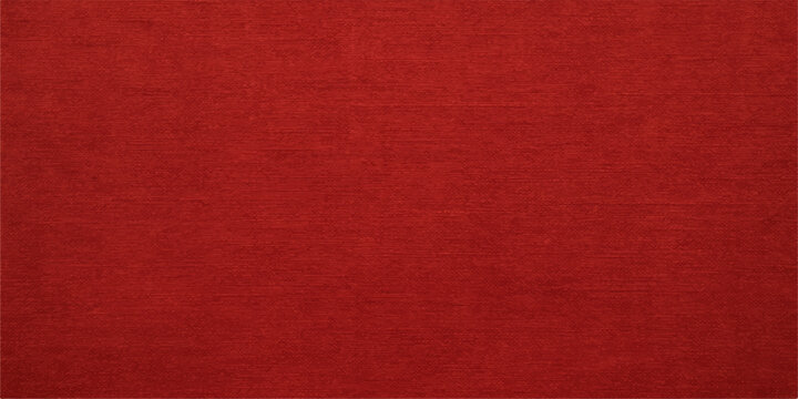 Red textured background with fabric paper and leather surface design
