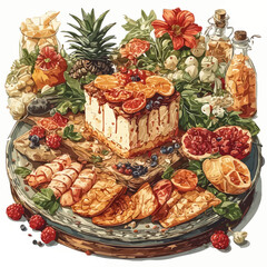 Delicious Food design very cool