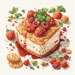 Delicious Food design very cool