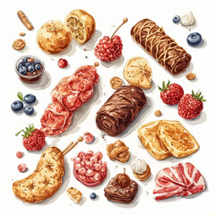 Delicious Food design very cool