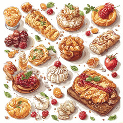 Delicious Food design very cool	
