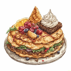 Delicious Food design very cool