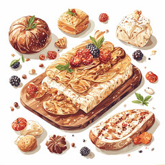 Delicious Food design very cool