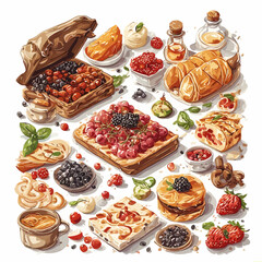 Delicious Food design very cool