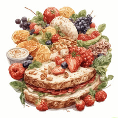 Delicious Food design very cool	
