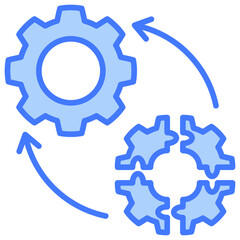 Component Blue Icon