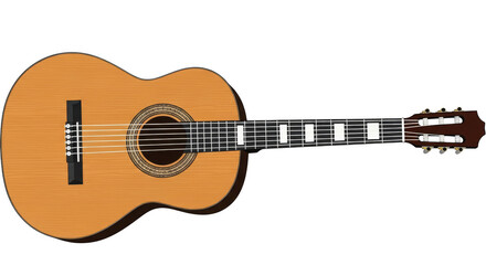 Guitar serenades against an inky abyss