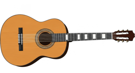 Guitar serenades against an inky abyss