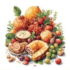 Delicious Food design very cool	
