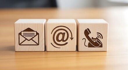 Contact Us Information on Wooden Blocks Email Address Phone Number Communication Channels for Business Support and Customer Service