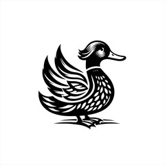 Fototapeta premium A duck illustration