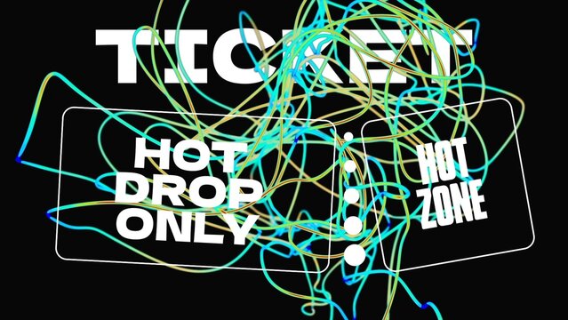 Heatmap Motion Typographic Scene 03