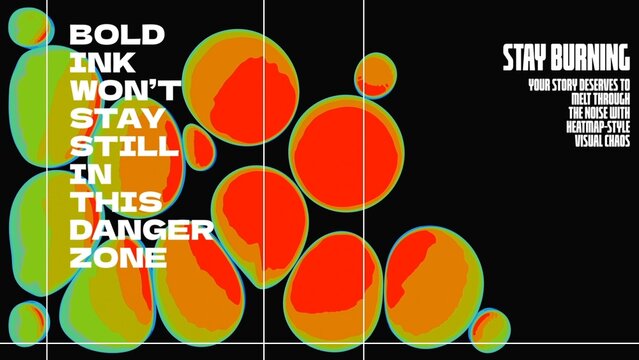 Heatmap Motion Typographic Scene 07