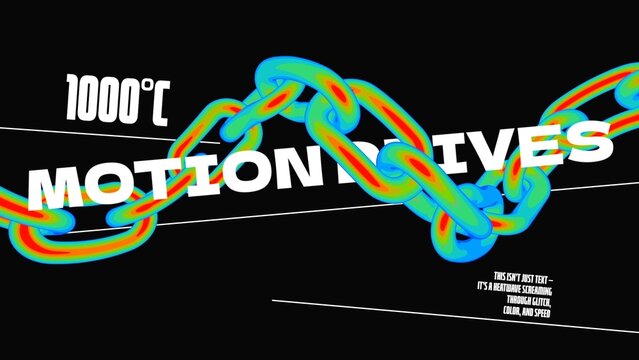 Heatmap Motion Typographic Scene 08
