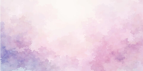 Abstract pink water colour background with splashes textured vintage paper design