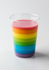 虹色のゼリー層