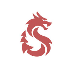 chinese dragon tattoo, dragon logo