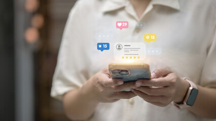 Online Customer Review and Social Feedback on Smartphone