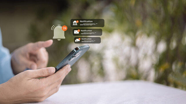 Mobile Multi-Channel Notification Alert with App Icons