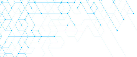 Vector creative idea of modern design with abstract geometric background