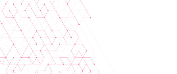 Vector creative idea of modern design with abstract geometric background